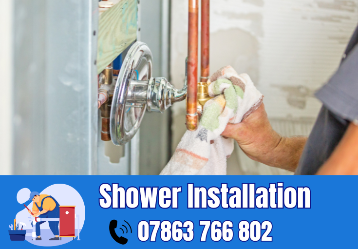 shower installation Newton-le-Willows